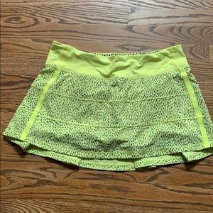Lululemon Pace Rival Skirt (regular) size 8